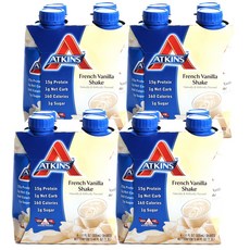 앳킨스 어드밴티지 프렌치 바닐라 쉐이크 15g 프로틴, 325ml, 16개