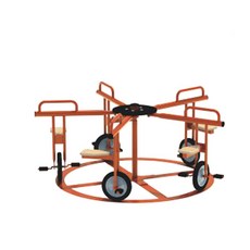 회전목마 야외 회전 목마 어린이 유치원 놀이터 공원 놀이기구, Z62모델160x70cm