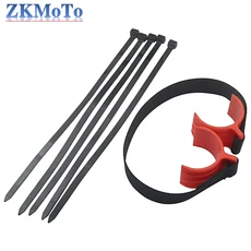 오토바이 전면 후면 구조 스트랩 당겨 슬링 벨트 가죽 끈 HUSQVARNA TC TE TX FC FE FX 125-501 KTM SX SXF XC XCW XCF EXC, [04] Front Red, 1개