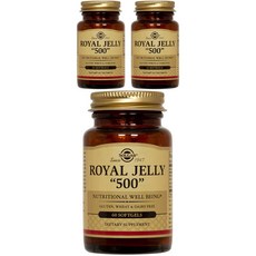 SOLGAR 蜂王乳500軟膠囊, 60顆, 3罐