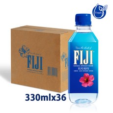 피지워터 생수, 330ml, 36개