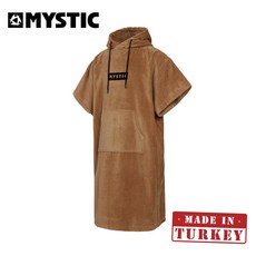 【荷蘭衝浪品牌MYSTIC】毛巾衣 浴巾衣 沙灘巾 衝浪 潛水 禦寒 保暖 游泳 上岸, 05.大地棕, 1個