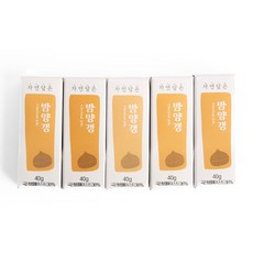 경동시장 자연담은 밤양갱, 5개, 40g