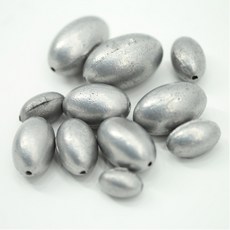 피싱템 친환경 주물 구멍추 낚시추 쇠추 봉돌 원투낚시, 1개