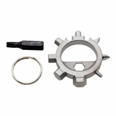 다기능 멀티 도구 다목적 자전거 자전거 사이클 스크루 드라이버 수리 야외 캠프 병따개, 01 은