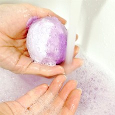 해피리빙 버블 배쓰밤 100g 입욕제, 라벤더