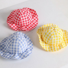 강아지산책모자 PET 강아지 썬캡 자외선차단 유치원모자 강아지모자 강아지썬캡 강아지여름모자 애견모자, ΩΔ08펫모자 옐로우-MÅψ, 1개