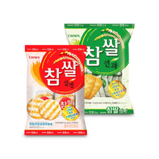 크라운 참쌀 설병 128g x 5개 + 선과 115g x 5개 1세트, 1.215kg