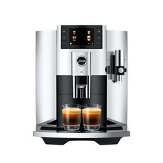 Jura 家用系列 E8 IV全自動咖啡機, 銀色, E8 IV