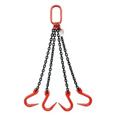 쿠사리체인 고리 갈고리 견인 장비 크레인 슬링 부품 후크 리프트 호이스트, 1개, 12. 2톤 0.5m 더블체인
