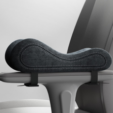 루비바 고탄력 S라인 메모리폼 팔걸이 쿠션, 1개