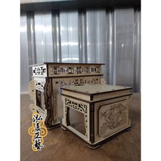 泓展工藝 DIY系列 模型頂下桌, 1個, 頂下桌DIY零件組(需自行拼裝)