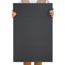 검정 우드락 (2T) 610X910 (10장) 어린이KC인증 프리미엄 제품입니다., 10장, 2mm