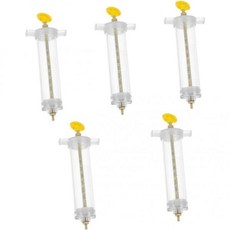 11841820 향 제사향 법당향 사찰향 절향 5개 코일 압출기 수동식 스틱 제조 도구 용 플라스틱제 눈금 포함 간편한 조작, 19.00X7.30X4.00CMx5pcs, 표시된 대로 x5개