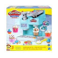 플레이도우 알록달록 카페 주방놀이, 혼합색상, 1세트