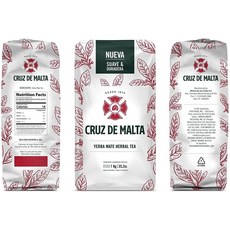 Cruz De Malta 풀 킬로 예르바 메이트 - 가치 크기 2.2파운드 가방(반 킬로 - 2개 팩), 1개입