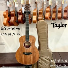 TAYLOR GS Mini-e Koa 36吋 夏威夷相思木 面單電木吉他, 1個