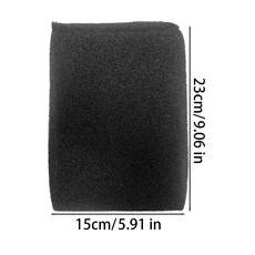 진공 필터 교체 습식 청소기 부품 SHOP VAC 90304 90585 카트리지 폼 슬리브 홈 도구, 01 23x15cm