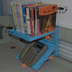 유 화기 키폰 거치대 사무실 병원용 화이트 책상 이층 cs 인치 2단 접이식 27, 19 블랙25 25 25, 25x15cm