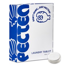 펙텐 냄새제거 세탁세제 고체형, 1개, 40개입