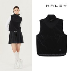 헤일리골프 여성 하프넥 우븐 패딩 베스트 조끼 HWAKT1611