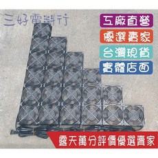 三好電料 精簡款散熱窗戶排風扇 110V多尺寸可選 浴室/工作機台適用, 4吋5連  無鐵板-精簡版（限宅配）,110v+調速器含開關.送護網.電源線