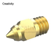엔더 3 S1 Ender 3 S1엔더 3 S1 Pro엔더 3 S1 Plus 고온 300°C 서미스터 히터 바이메탈 스로트 가열 블록 스프라이트 압출기 CR-10 스마트 프로 키트용, 21)Brass Nozzle