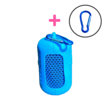 더기브미 스포츠 쿨타올 냉감 타월 휴대용 헬스 운동 등산, 블루, 1개