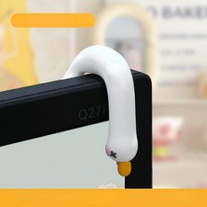 귀여운 대형 화이트 구스 디스플레이 장식 사무실 인테리어 선물, 1개, 스타일 C 무관