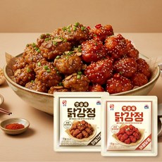 사조오양 옛골목 닭강정 마늘간장300g+매콤달콤300g, 600g, 1개