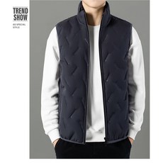 大碼鋪棉馬甲外套男 登山攝影釣魚多口袋防風保暖加絨背心