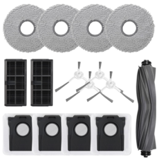 비브랜드 드리미 L10S Heat 히트 로봇청소기 물걸레 먼지봉투 브러쉬 용품 호환 부품, 1세트, 소모품