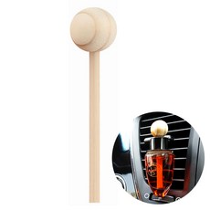 허브모아 우드미니 차량용 나무봉 디퓨저 스틱, 1개입, 1개, 우드볼스틱