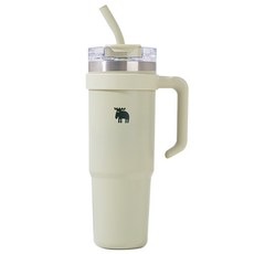 MOZ 스웨덴 포스코 316 스텐 1L 대용량 보온보냉 손잡이 텀블러 보온병, 1개, 1000ml, 포레스트그린