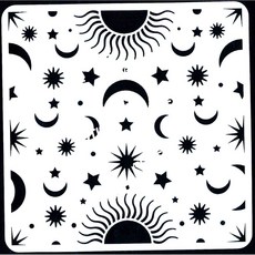 蝶古巴特 DIY 簍空模板 塗鴉繪畫模版 ST-CU1-0072, 1個