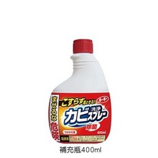 【日本第一石鹼】浴廁除霉清潔劑，400ml 噴瓶/補充瓶，浴室居家除黴防霉, 1個, 補充瓶400ml