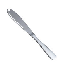버터 나이프 구멍 치즈 디저트 스테인레스 스틸 잼 칼 붙이 토스트 닦아 크림 빵 주방, 01 Silver, 01 Silver, 1개