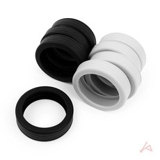 진짜수박 더블바퀴 커버 4p 여행용캐리어바퀴커버, 그레이