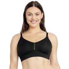 PARFAIT Erika P58611 여성용 풀 버스트 스무스 심리스 와이어 프리 수유 브라 블랙. 231640