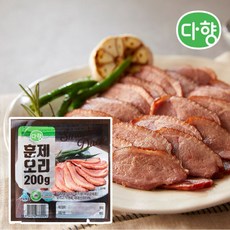 다향오리 훈제오리 슬라이스 200g x 5팩, 5개