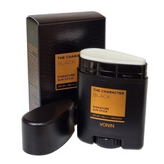 보닌 더 캐릭터 블랙 시그니처 선스틱 19g 남성용 선스틱, 19ml, 1개