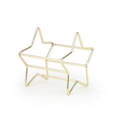 DFMEI 美妝蛋海綿蛋化妝蛋 粉撲托架子金屬收納架晾曬托架支架, 星星蛋杯:如圖, 1個