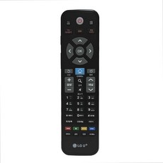 LG IPTV 유플러스 셋톱박스 리모컨 LSI530-8DLK CR2200 셋탑 리모컨, RF리모컨+건전지, 1개