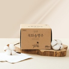 순하루 뽑아쓰는 목화솜 주방 순면 친환경 행주 제로웨이스트, 중형(230x230mm), 1박스, 30매