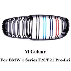 라디에이터 그릴 자동차 액세서리용 프론트 범퍼 크롬 카본, 2. M Color, 1개