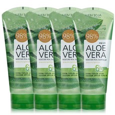 알로에 베라 수딩젤 1000ml 1+1 외 BEST 온가족 바디 얼굴 수분 진정 보습 케어, 150ml, 4개