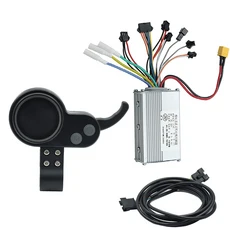 JP Jipin 브러시리스 모터 컨트롤러 전기 스쿠터 스로틀 부품 용 홀 36V 48V 52V LCD 디스플레이 없음, 12 JP 48V 25A set new