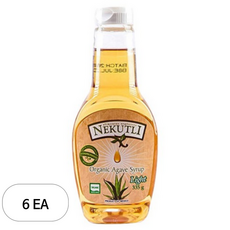 네쿠틀리 유기농 아가베시럽, 335g, 6개