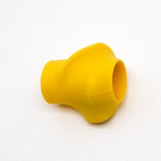 網球拍握把訓練器 揮桿練習輔助工具, 黃色, 1個