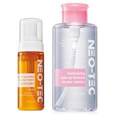 NEO-TEC 妮傲絲翠 淨顏水漾卸妝液 深層潔顏慕斯, 1套